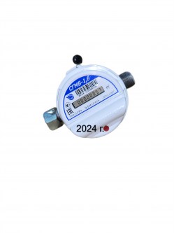 Счетчик газа СГМБ-1,6 с батарейным отсеком (Орел), 2024 года выпуска Выкса