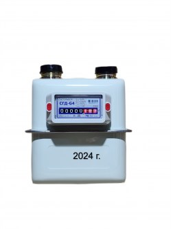 Счетчик газа СГД-G4ТК с термокорректором (вход газа левый, 110мм, резьба 1 1/4") г. Орёл 2024 год выпуска Выкса
